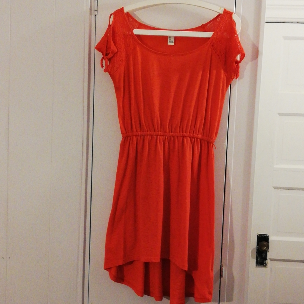 Orange sundress